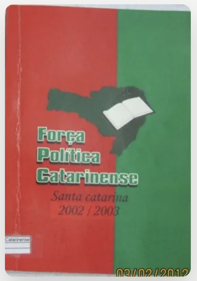 Capa: Força Política Catarinense